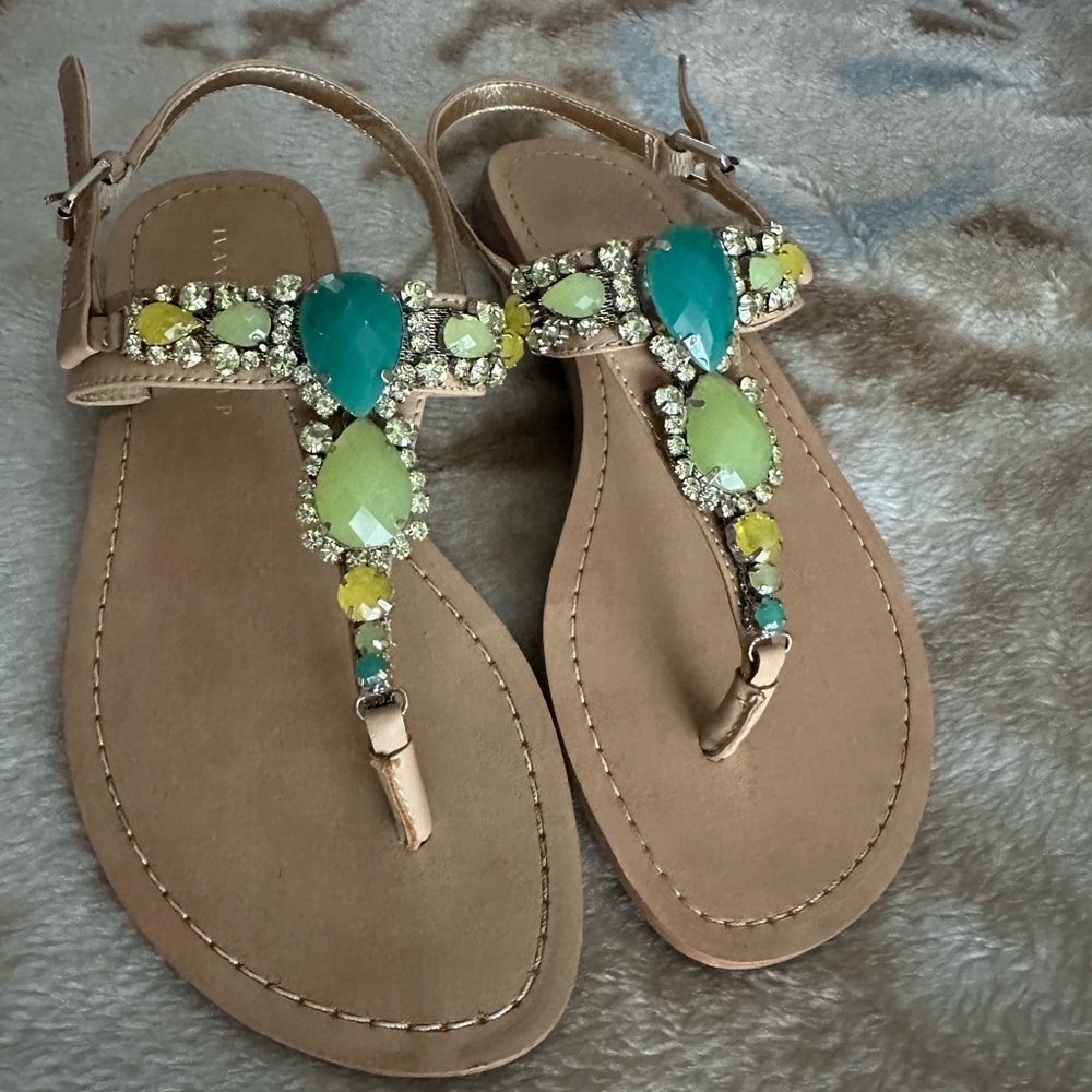 Women’s Ivanka Trump Jeweled Sandals (size 6)